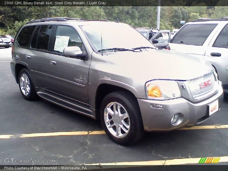 Steel Grey Metallic / Light Gray 2006 GMC Envoy Denali 4x4
