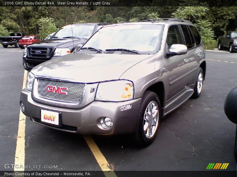 Steel Grey Metallic / Light Gray 2006 GMC Envoy Denali 4x4