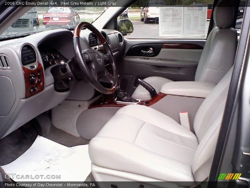 Steel Grey Metallic / Light Gray 2006 GMC Envoy Denali 4x4