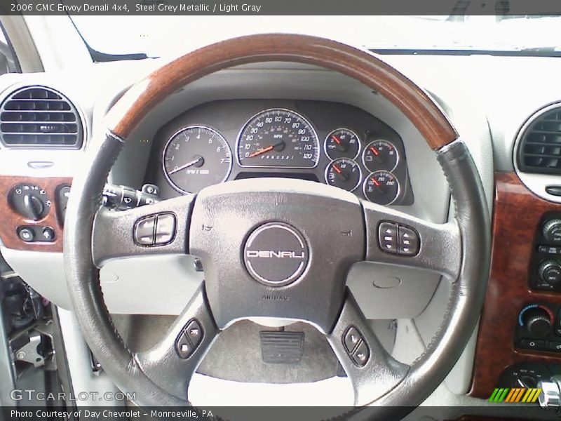 Steel Grey Metallic / Light Gray 2006 GMC Envoy Denali 4x4