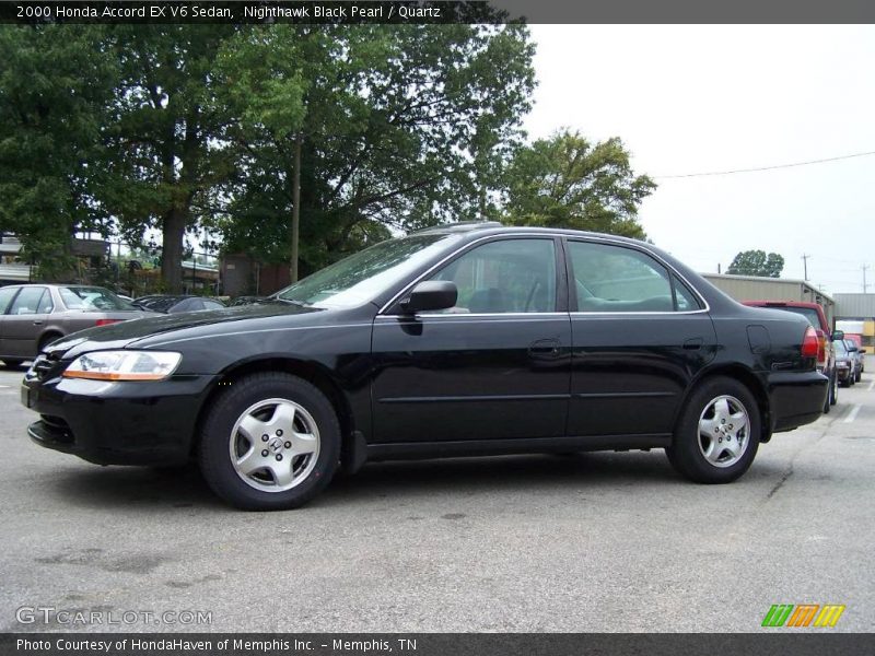 Nighthawk Black Pearl / Quartz 2000 Honda Accord EX V6 Sedan