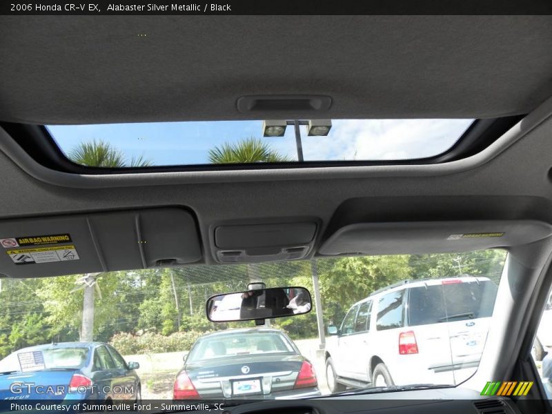 Alabaster Silver Metallic / Black 2006 Honda CR-V EX
