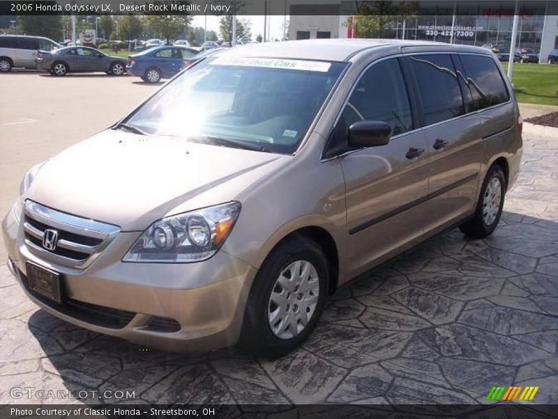 Desert Rock Metallic / Ivory 2006 Honda Odyssey LX