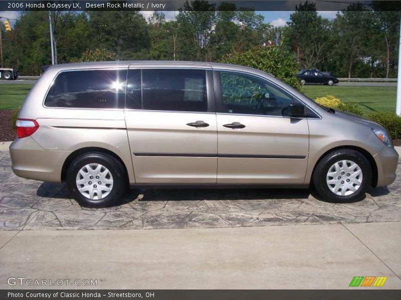 Desert Rock Metallic / Ivory 2006 Honda Odyssey LX