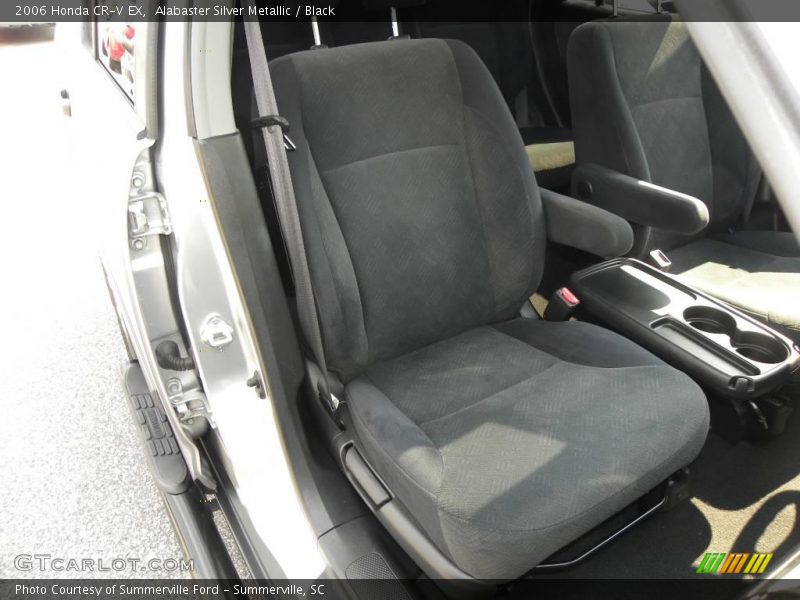Alabaster Silver Metallic / Black 2006 Honda CR-V EX