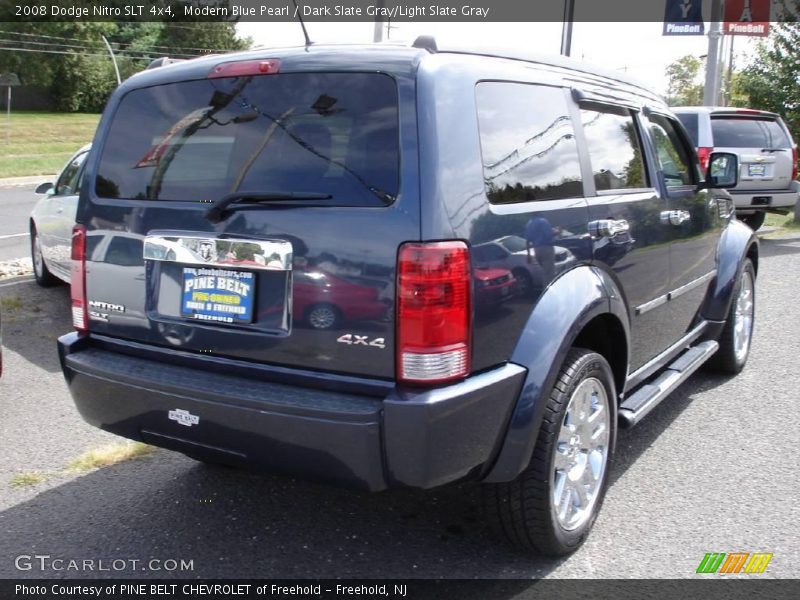 Modern Blue Pearl / Dark Slate Gray/Light Slate Gray 2008 Dodge Nitro SLT 4x4