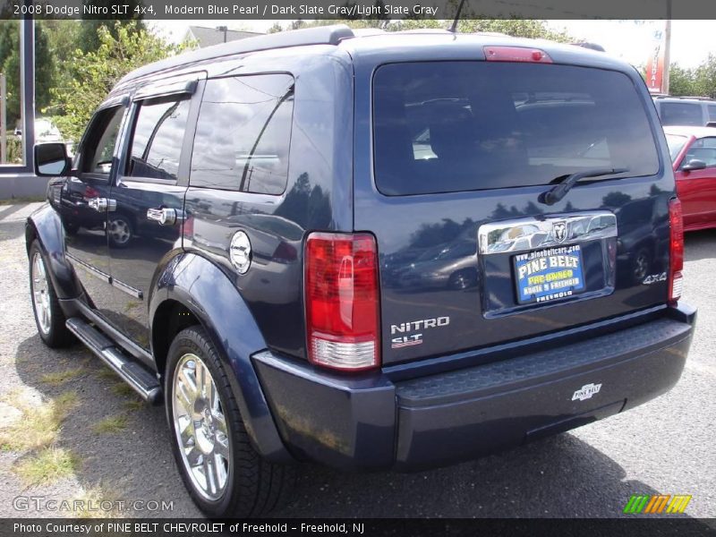 Modern Blue Pearl / Dark Slate Gray/Light Slate Gray 2008 Dodge Nitro SLT 4x4