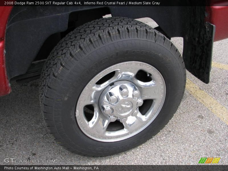 Inferno Red Crystal Pearl / Medium Slate Gray 2008 Dodge Ram 2500 SXT Regular Cab 4x4