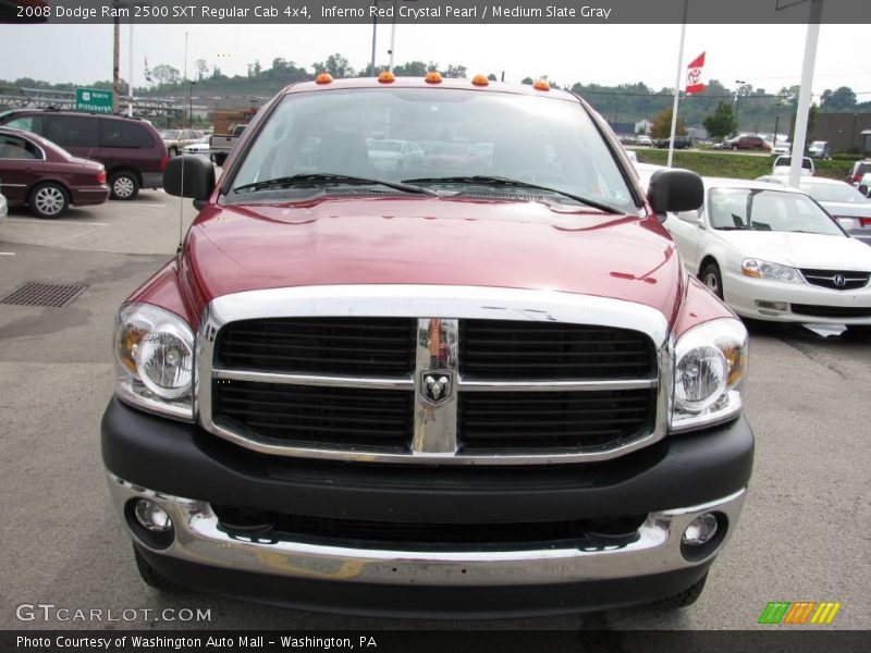 Inferno Red Crystal Pearl / Medium Slate Gray 2008 Dodge Ram 2500 SXT Regular Cab 4x4