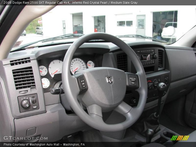 Inferno Red Crystal Pearl / Medium Slate Gray 2008 Dodge Ram 2500 SXT Regular Cab 4x4