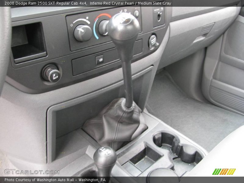 Inferno Red Crystal Pearl / Medium Slate Gray 2008 Dodge Ram 2500 SXT Regular Cab 4x4