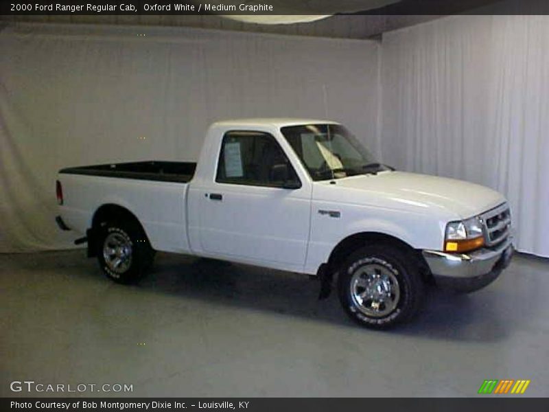 Oxford White / Medium Graphite 2000 Ford Ranger Regular Cab