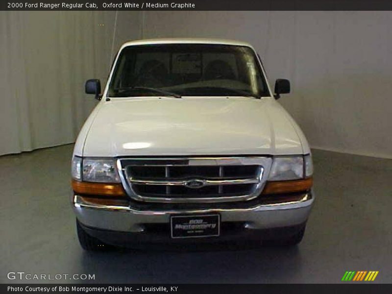 Oxford White / Medium Graphite 2000 Ford Ranger Regular Cab