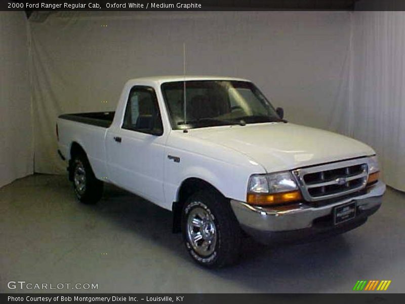 Oxford White / Medium Graphite 2000 Ford Ranger Regular Cab