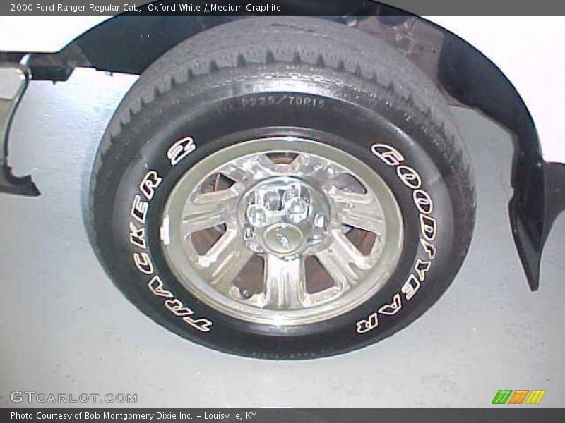 Oxford White / Medium Graphite 2000 Ford Ranger Regular Cab