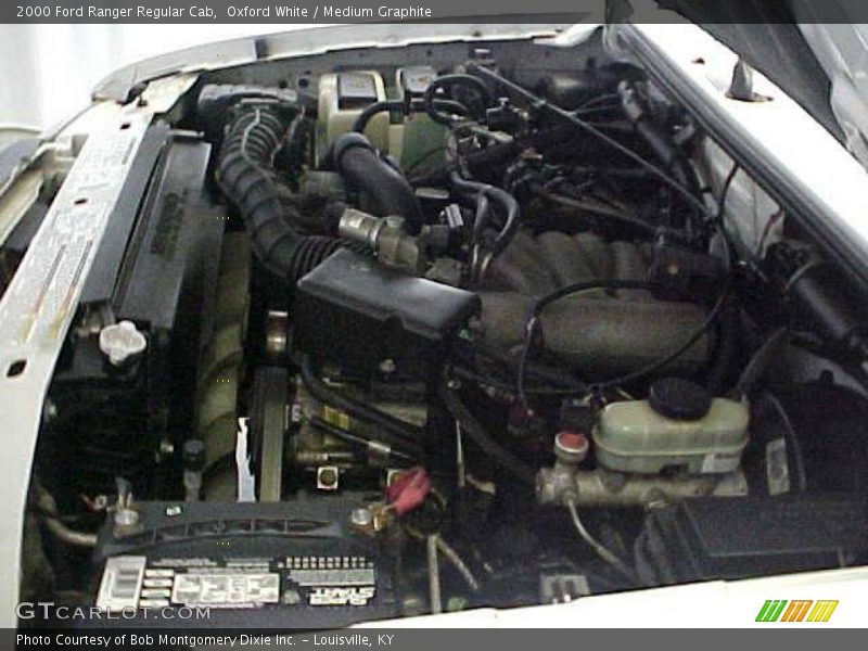 Oxford White / Medium Graphite 2000 Ford Ranger Regular Cab