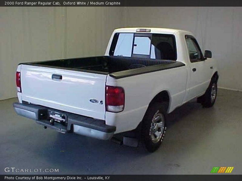 Oxford White / Medium Graphite 2000 Ford Ranger Regular Cab