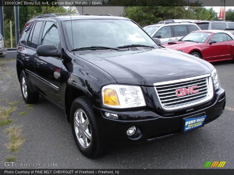 Carbon Black Metallic / Ebony 2009 GMC Envoy SLE 4x4