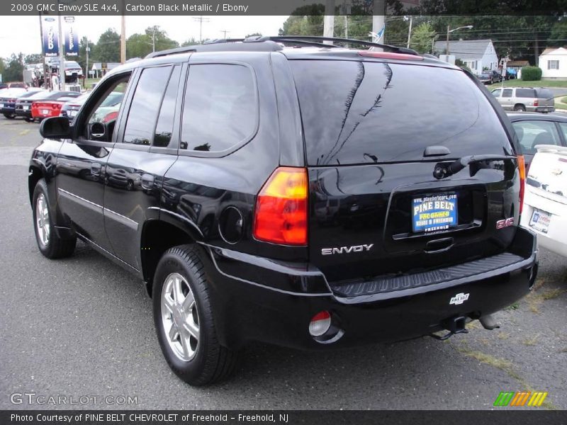 Carbon Black Metallic / Ebony 2009 GMC Envoy SLE 4x4