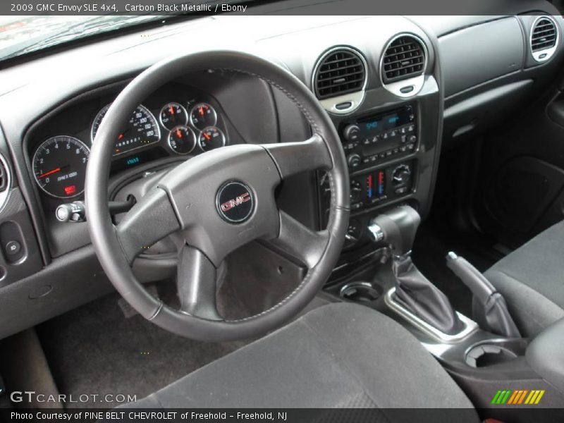 Carbon Black Metallic / Ebony 2009 GMC Envoy SLE 4x4