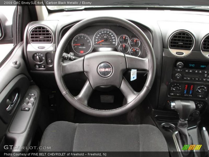 Carbon Black Metallic / Ebony 2009 GMC Envoy SLE 4x4