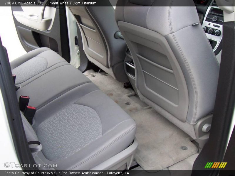 Summit White / Light Titanium 2009 GMC Acadia SLE