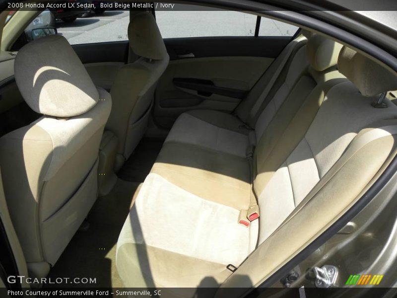 Bold Beige Metallic / Ivory 2008 Honda Accord LX Sedan