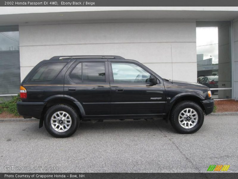 Ebony Black / Beige 2002 Honda Passport EX 4WD