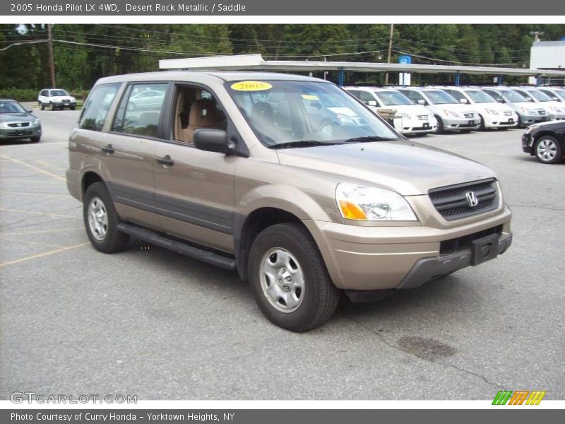 Desert Rock Metallic / Saddle 2005 Honda Pilot LX 4WD