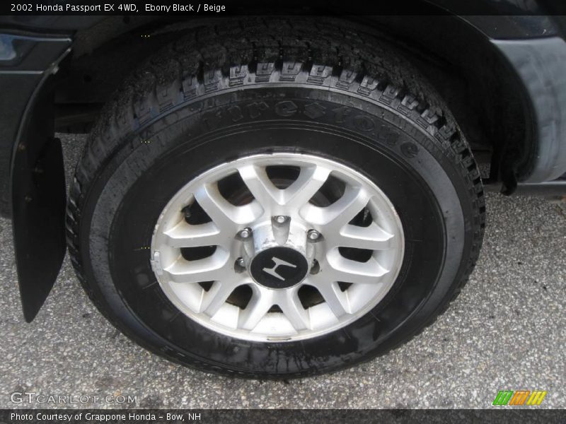 Ebony Black / Beige 2002 Honda Passport EX 4WD
