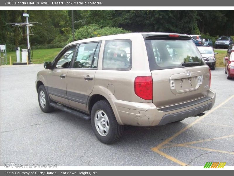 Desert Rock Metallic / Saddle 2005 Honda Pilot LX 4WD