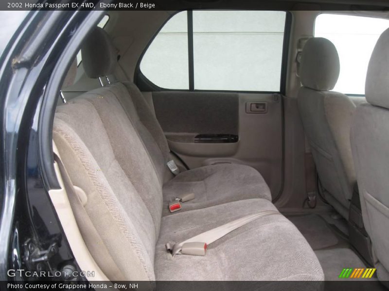 Ebony Black / Beige 2002 Honda Passport EX 4WD