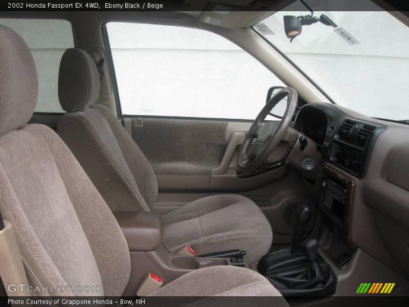 Ebony Black / Beige 2002 Honda Passport EX 4WD