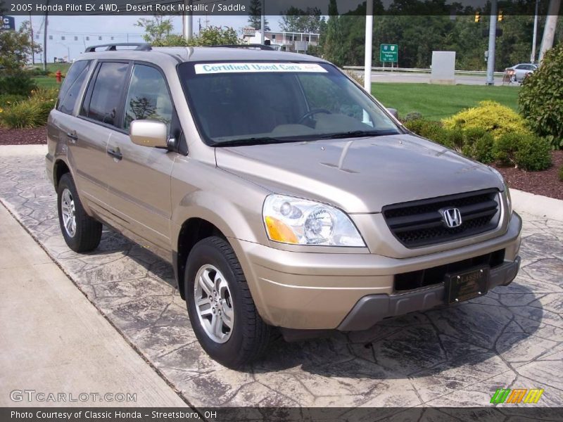 Desert Rock Metallic / Saddle 2005 Honda Pilot EX 4WD