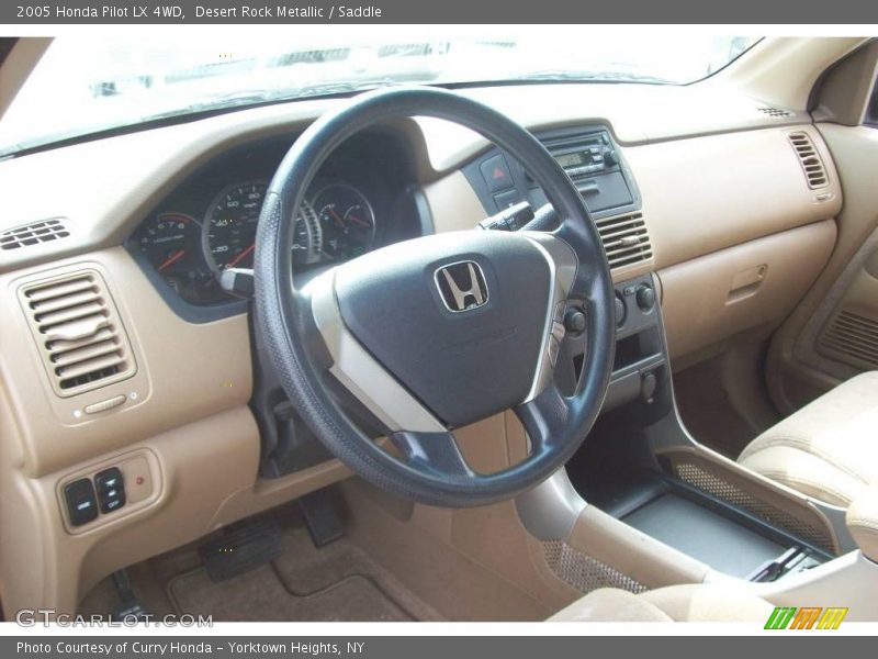 Desert Rock Metallic / Saddle 2005 Honda Pilot LX 4WD