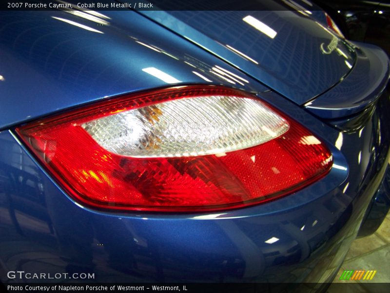 Cobalt Blue Metallic / Black 2007 Porsche Cayman