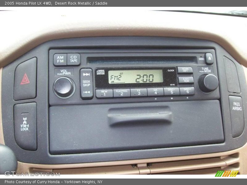 Desert Rock Metallic / Saddle 2005 Honda Pilot LX 4WD