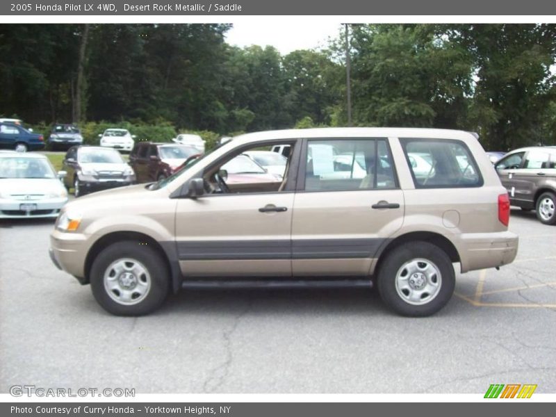 Desert Rock Metallic / Saddle 2005 Honda Pilot LX 4WD