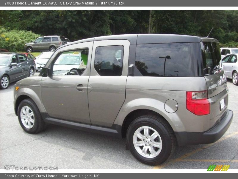 Galaxy Gray Metallic / Titanium/Black 2008 Honda Element EX AWD