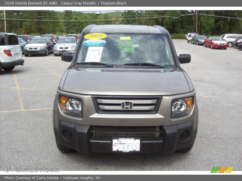 Galaxy Gray Metallic / Titanium/Black 2008 Honda Element EX AWD
