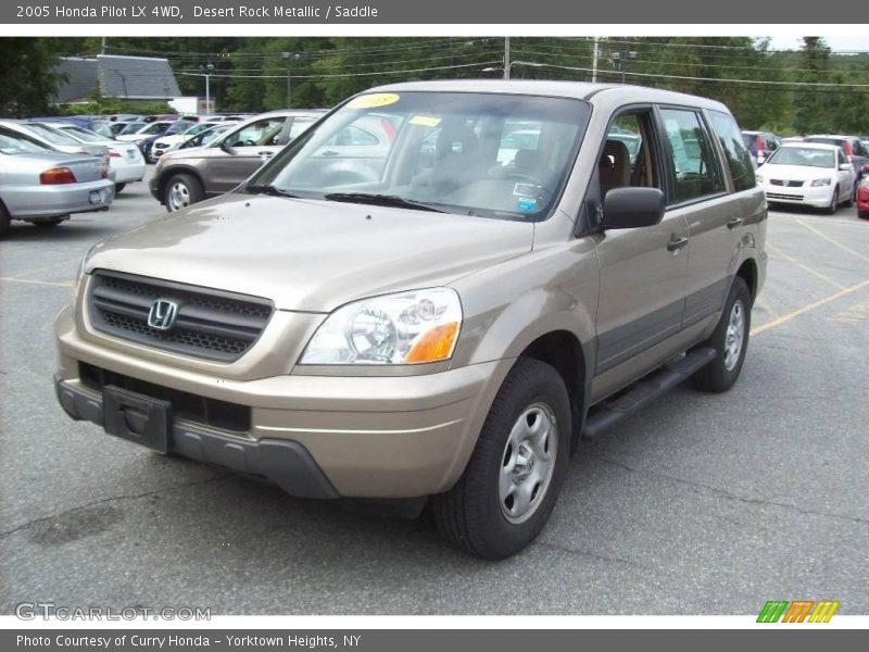 Desert Rock Metallic / Saddle 2005 Honda Pilot LX 4WD