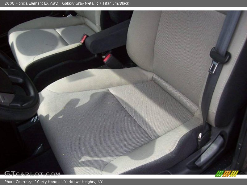 Galaxy Gray Metallic / Titanium/Black 2008 Honda Element EX AWD