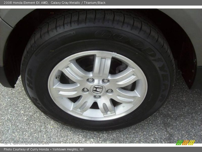 Galaxy Gray Metallic / Titanium/Black 2008 Honda Element EX AWD