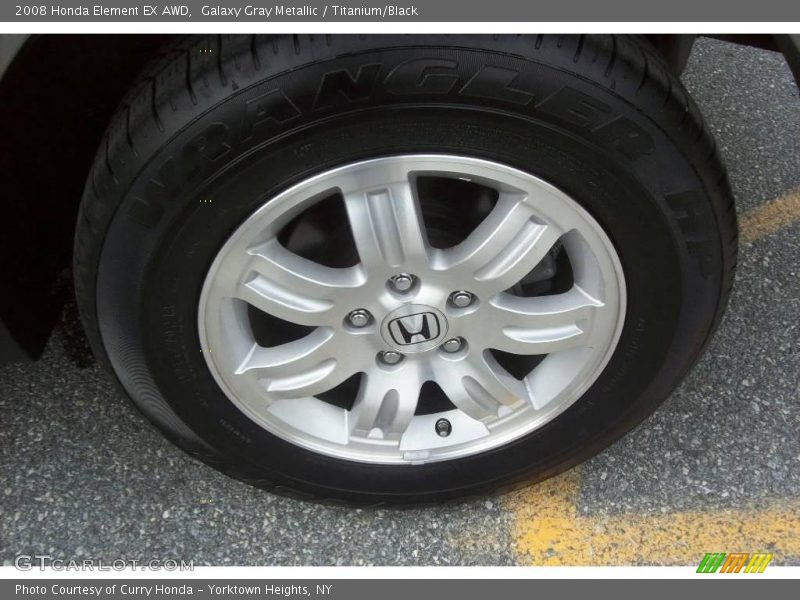Galaxy Gray Metallic / Titanium/Black 2008 Honda Element EX AWD