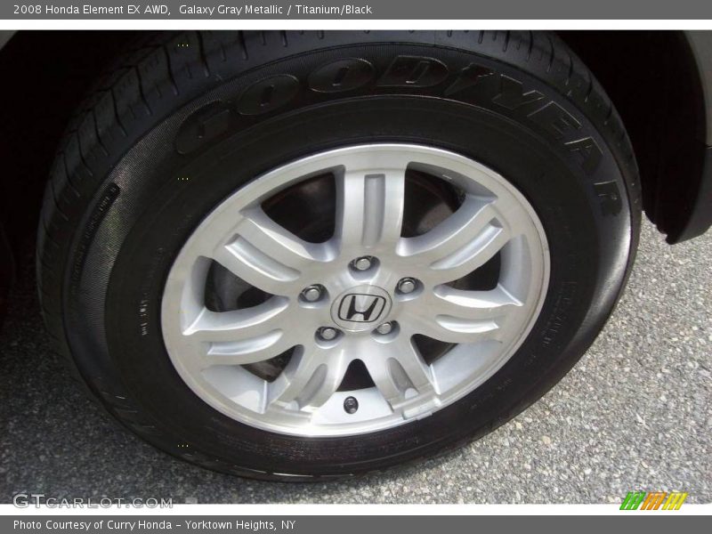 Galaxy Gray Metallic / Titanium/Black 2008 Honda Element EX AWD