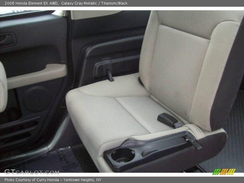 Galaxy Gray Metallic / Titanium/Black 2008 Honda Element EX AWD