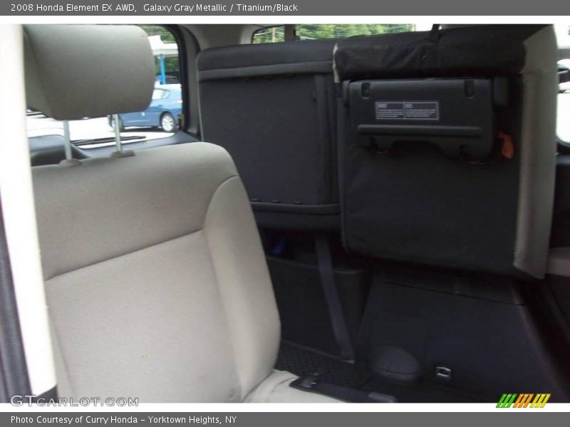 Galaxy Gray Metallic / Titanium/Black 2008 Honda Element EX AWD