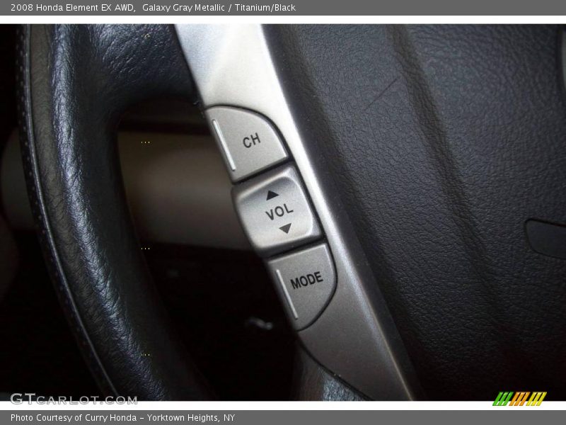 Galaxy Gray Metallic / Titanium/Black 2008 Honda Element EX AWD