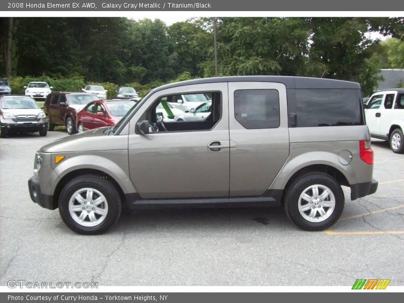 Galaxy Gray Metallic / Titanium/Black 2008 Honda Element EX AWD