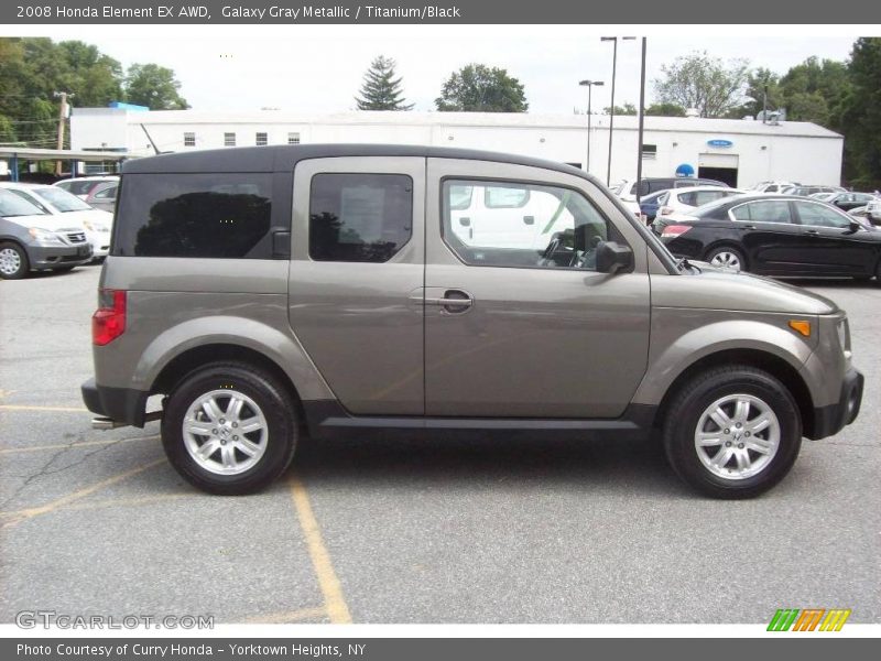 Galaxy Gray Metallic / Titanium/Black 2008 Honda Element EX AWD